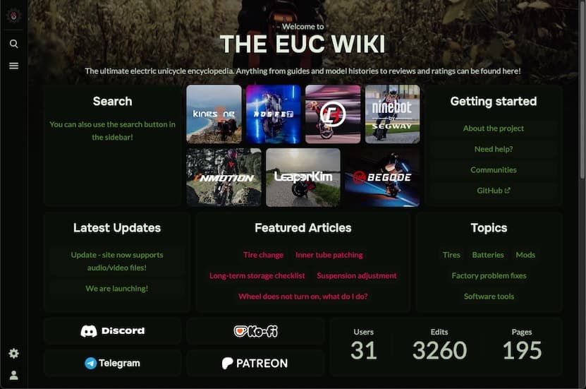 The Ultimate EUC Wiki